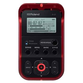 ローランド　R-07(BK) Amazon.com: Roland R-07 High-Resolution Handheld Audio